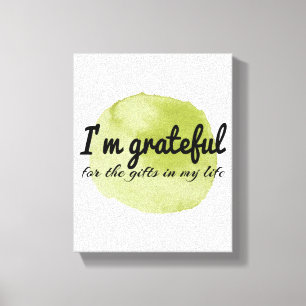 Lienzo citas de autoaceptación motivacional