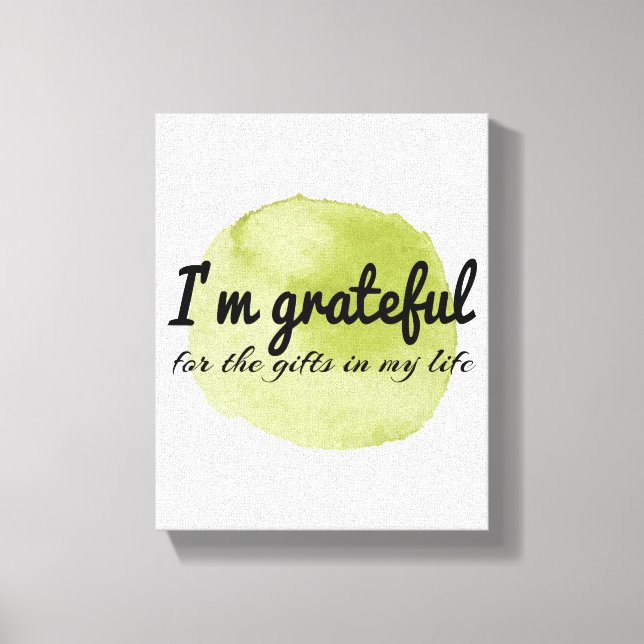 Lienzo citas de autoaceptación motivacional (Anverso)