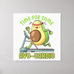 Lienzo Citas De Humor Divertido Ejercicio De Entrenamient