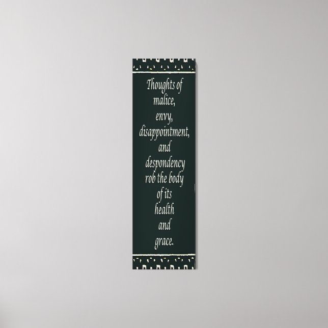 Lienzo Citas de la Ley de Atracción (Anverso)