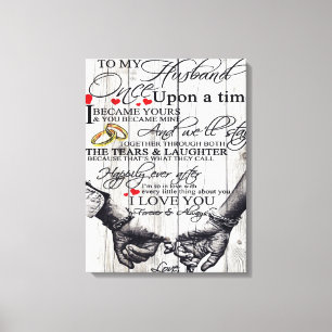 Lienzo Citas divertidas para mi marido Regalo Para El M