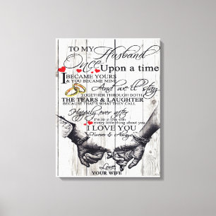 Lienzo Citas divertidas para mi marido   Regalo Para El M