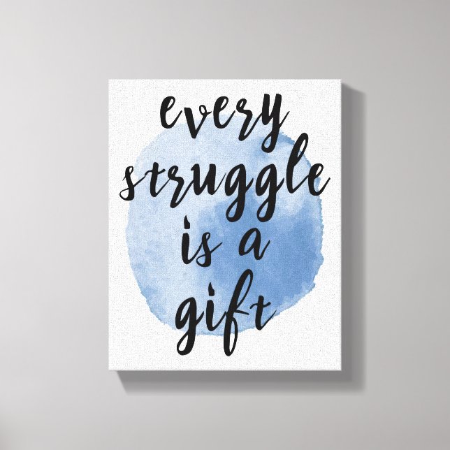 Lienzo Citas inspiradoras para el amor propio (Anverso)