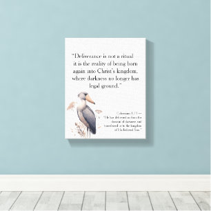 Lienzo Citas motivacionales cristianas llenas de fe