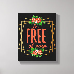 Lienzo citas positivas para el éxito