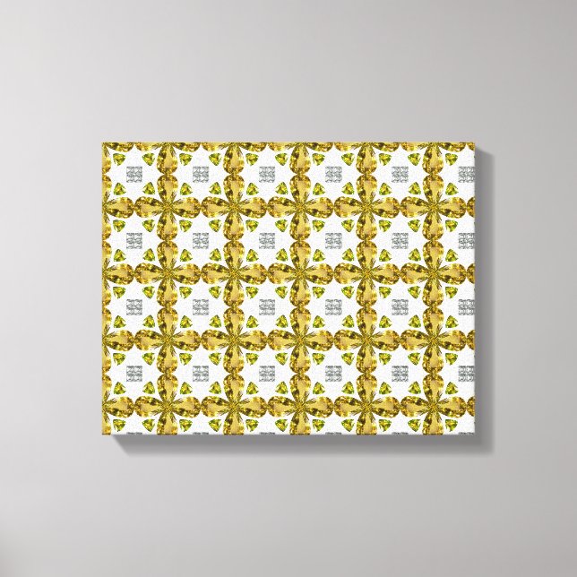 Lienzo Citrine Clover (Anverso)