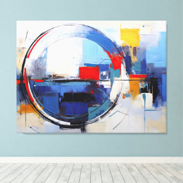 Lienzo City in Pastel Tones - Impressão em Tela