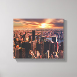 Lienzo  City skyline image on canvas