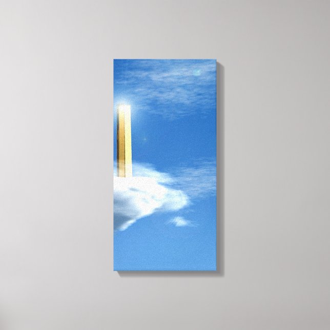 Lienzo Ciudad celestial 3-3 (Anverso)