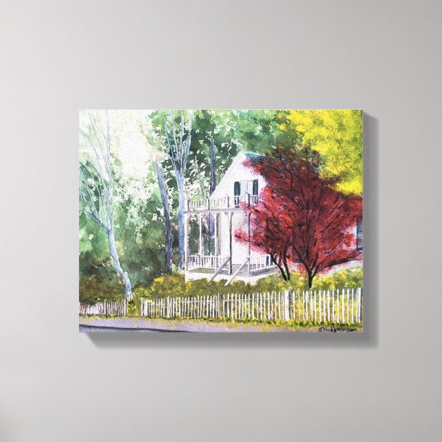 LIENZO CIUDAD DE NEVADA - CAÍDA (Anverso)