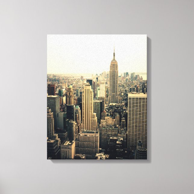 Lienzo Ciudad de Nueva York (Anverso)