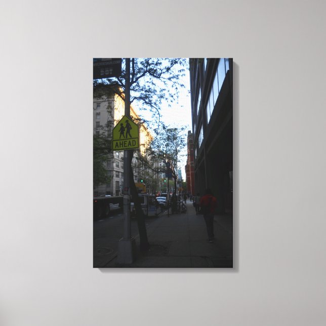 Lienzo Ciudad de Nueva York (Anverso)