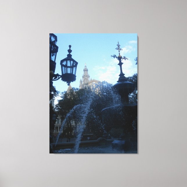 Lienzo Ciudad de Nueva York (Anverso)