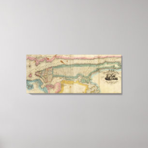 Lienzo Ciudad de Nueva York