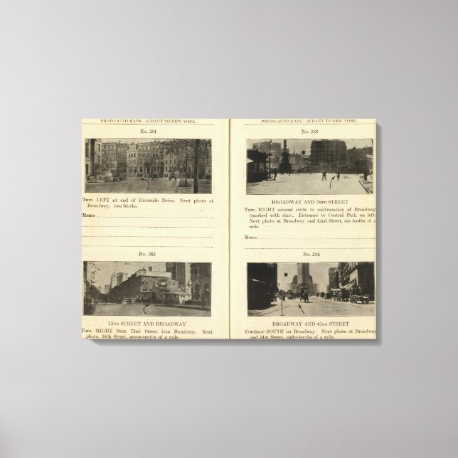 Lienzo Ciudad de Nueva York (Anverso)