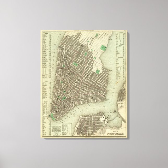 Lienzo Ciudad De Nueva York 2 (Anverso)