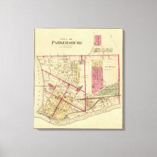 Lienzo Ciudad de Parkersburg, Virginia Occidental