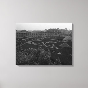 Lienzo Ciudad de Shanghai