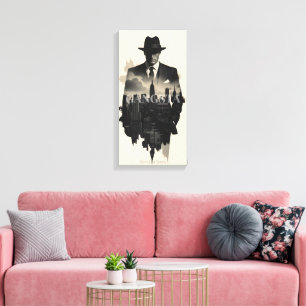 Lienzo Ciudad de Sombras