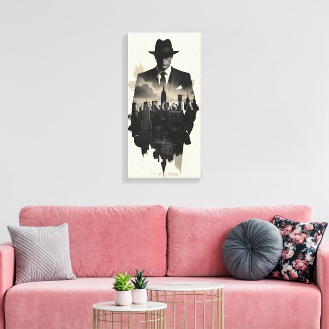 Lienzo Ciudad de Sombras (Insitu (Sala de estar))