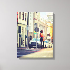 Lienzo Ciudad del Cabo, Sudáfrica Street View Cityscape