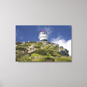 Lienzo Ciudad del Cabo, Sudáfrica. Un faro en la