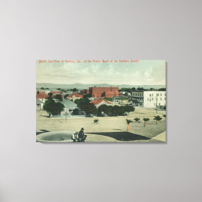 Lienzo Ciudad del Pacífico Sur Ruta de Shasta (Anverso)