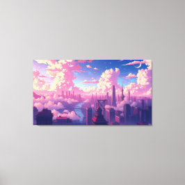 Lienzo Ciudad en el cielo