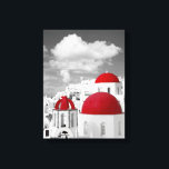 Lienzo Ciudad Roja<br><div class="desc">Ciudad Roja: Colores rojos selectivos Pop color Fotografía creativa de una ciudad</div>