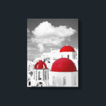 Lienzo Ciudad Roja<br><div class="desc">Ciudad Roja: Colores rojos selectivos Pop color Fotografía creativa de una ciudad</div>