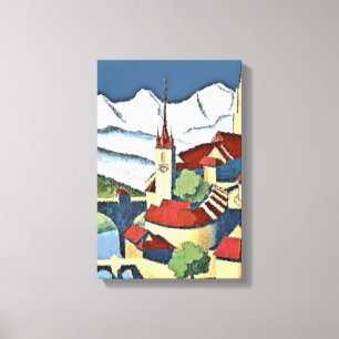 Lienzo Ciudad Suiza