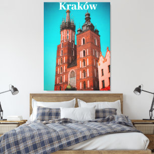 Lienzo Ciudad vieja de Cracovia Europa Polonia Polska