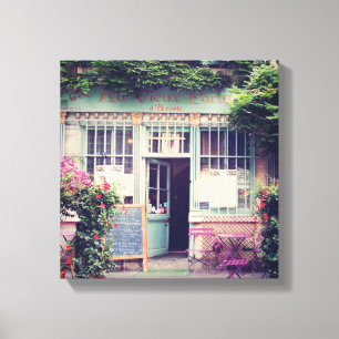 Lienzo Ciudad vieja París del vintage