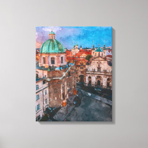 Lienzo Ciudad vintage