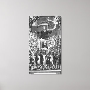 Lienzo Ciudadano de Daniel, ilustracion de los 'retratos