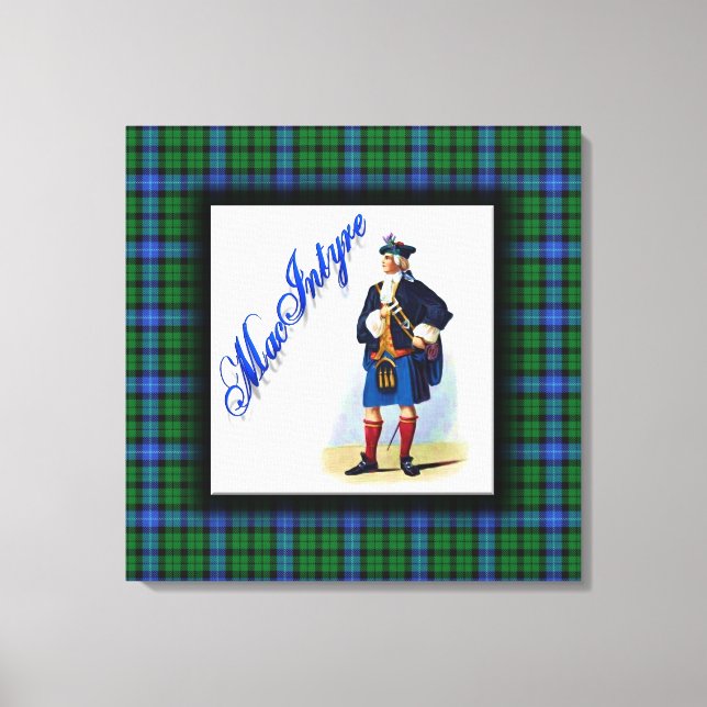 Lienzo Clan MacIntyre Scottish Dream (Anverso)