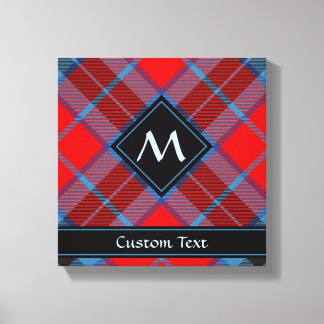 Lienzo Clan MacTavish Tartan (Anverso)