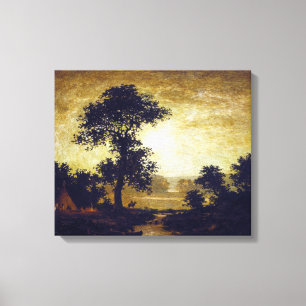 Lienzo Claro de luna de Rafael Albert Blakelock