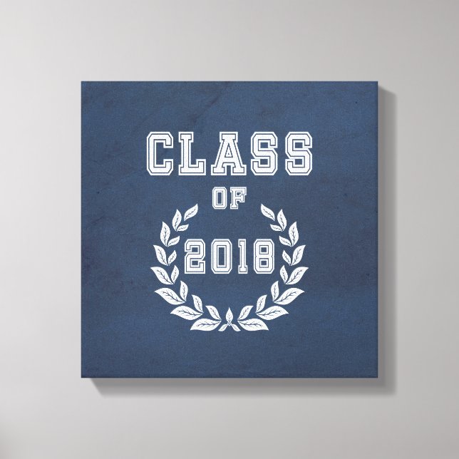 Lienzo Clase de 2018 (Anverso)