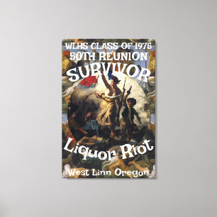 LIENZO CLASE DE REUNIÓN 50ª WLHS DE 1975