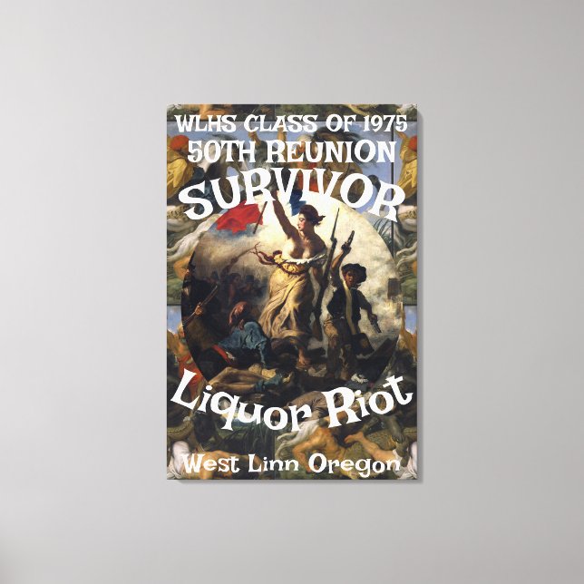 LIENZO CLASE DE REUNIÓN 50ª WLHS DE 1975 (Anverso)