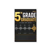 Clase personalizada de graduados de 5to grado prom