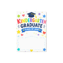Clase personalizada de graduados de jardín de infa