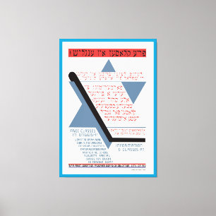 Lienzo ¡Clases libres en inglés!