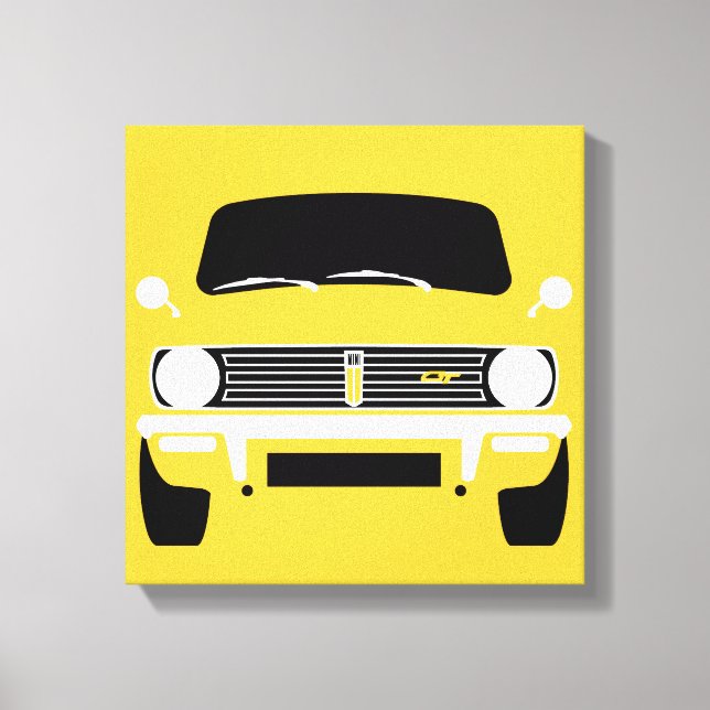 Lienzo Clásico Mini Clubman (Anverso)