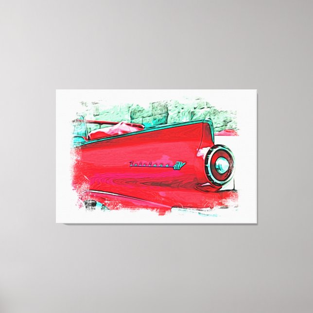 Lienzo *~* Classic Digital Paintage Photo Vintage Retro (Anverso)