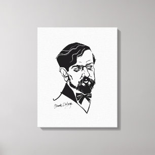 Lienzo Claude Debussy