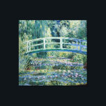 Lienzo Claude Monet<br><div class="desc">Claude Monet - Water Lilis y el puente japonés</div>
