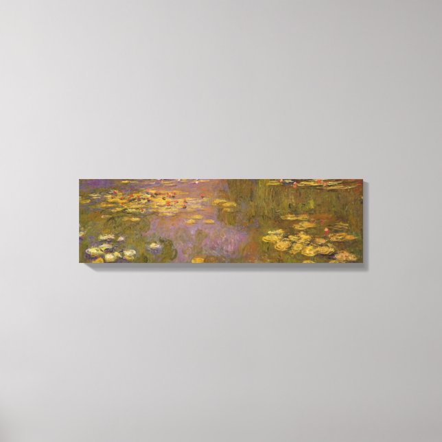 Lienzo Claude Monet | Agua Lilies Nympheas (Anverso)