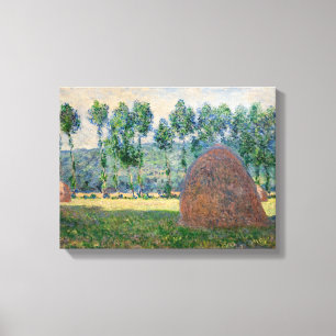 Lienzo Claude Monet - Almiares cerca de Giverny